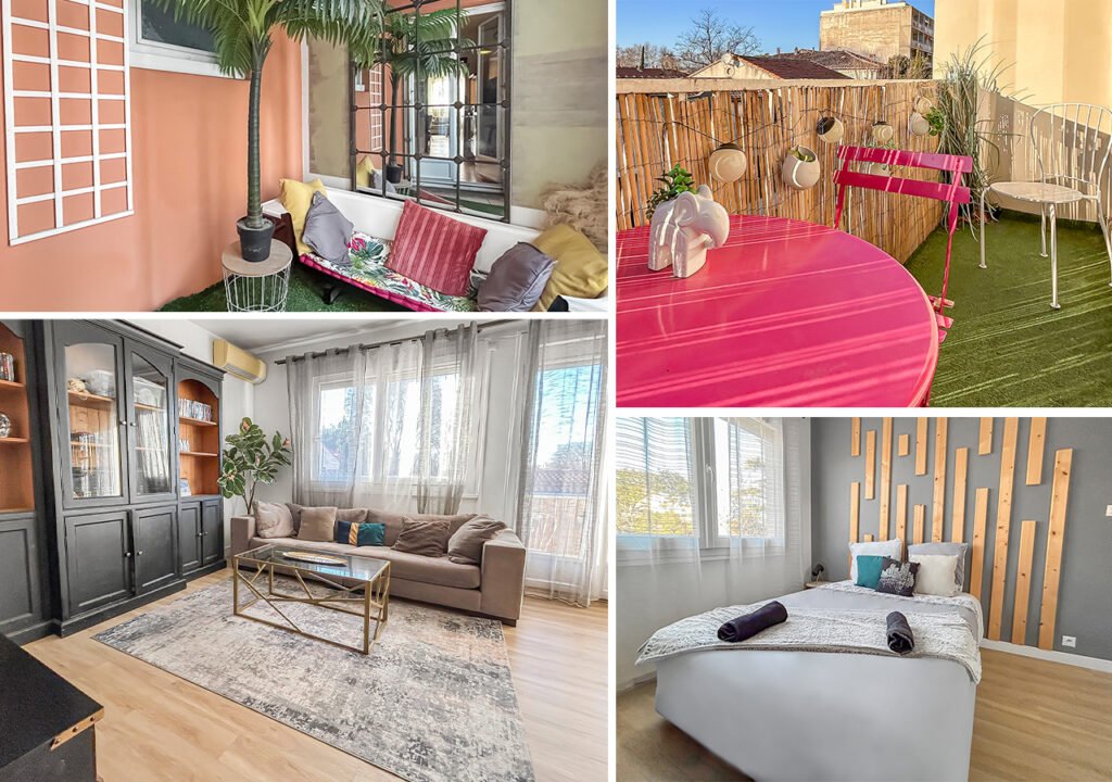 T4 en location courte durée à Avignon